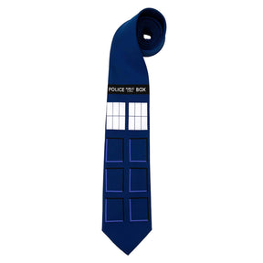 Doctor Who TARDIS Police Box Neck Tie Costume Accessory