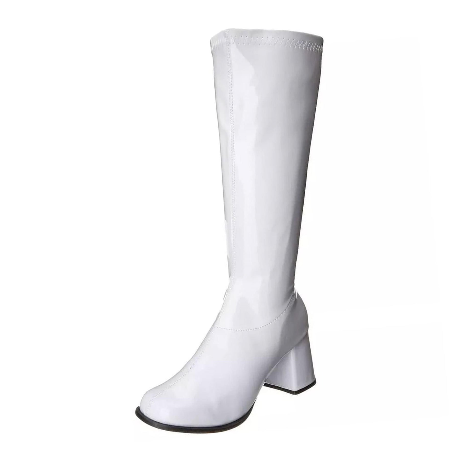 White Gogo Womens Costume Boots