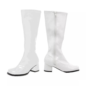 White Dora Gogo Child Costume Boots