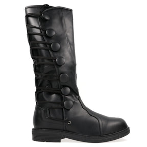 Mens Black Renaissance Costume Boots