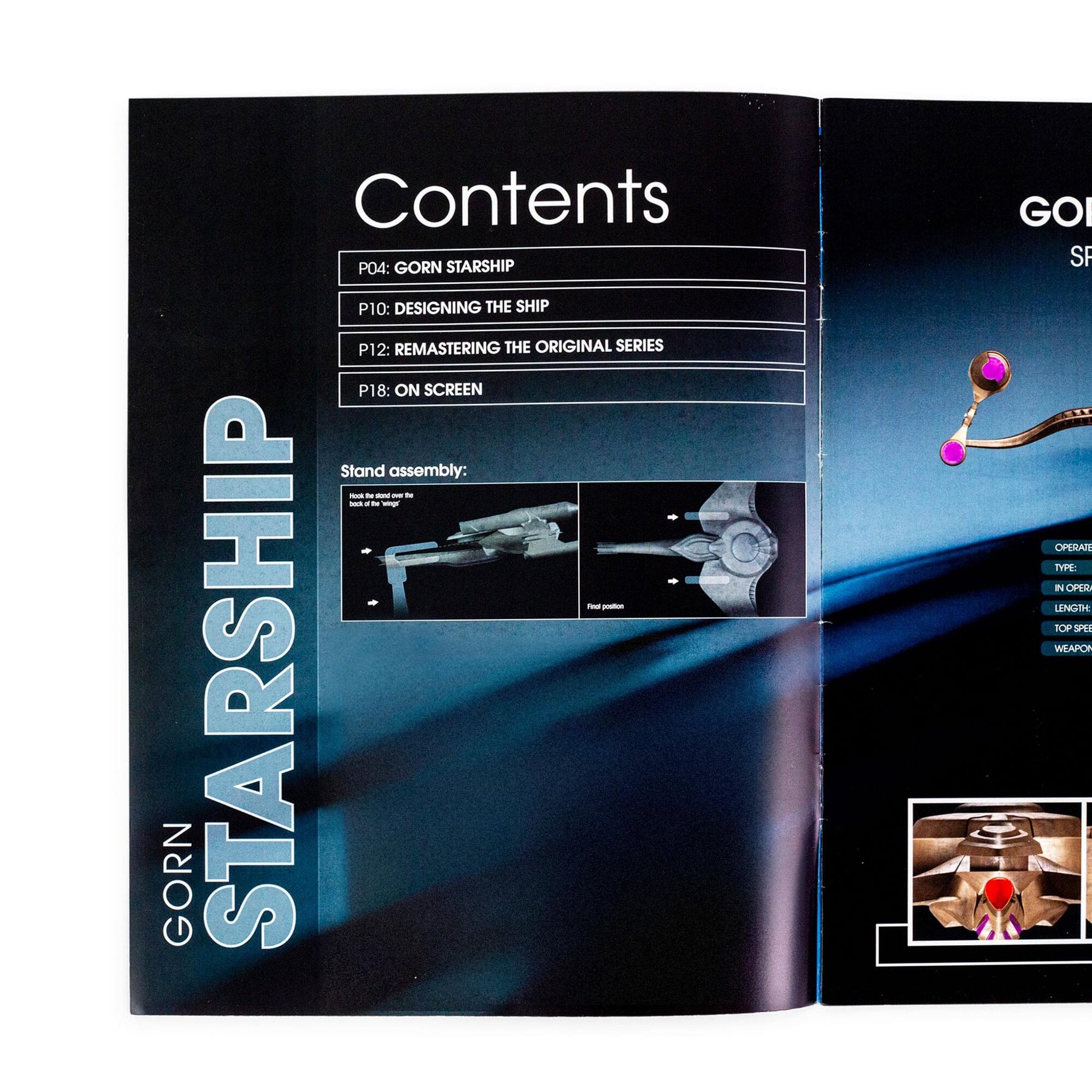 Eaglemoss Star Trek Starships Gorn Starship Magazine |Issue #86