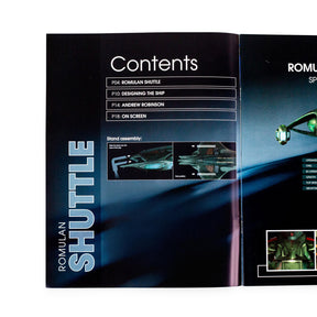 Eaglemoss Star Trek Starships Romulan Shuttle Magazine | Issue #77