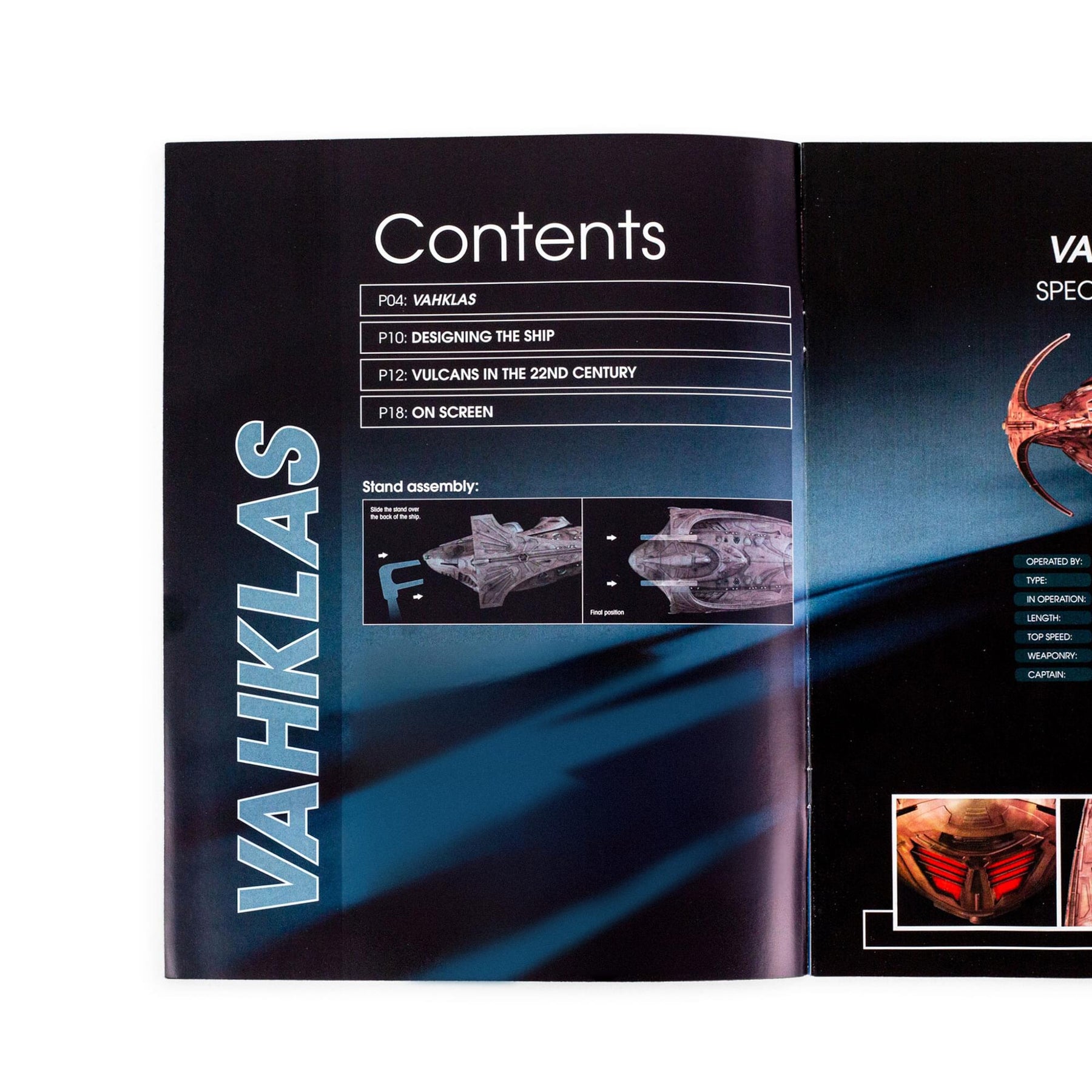 Eaglemoss Star Trek Starships Vulcan Vahklas Magazine | Issue #88