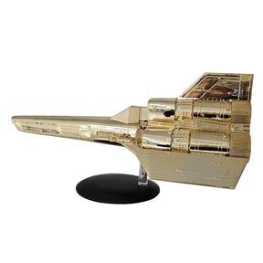 Eaglemoss Battlestar Galactica Ship Replica | Gold Plated Colonial Viper