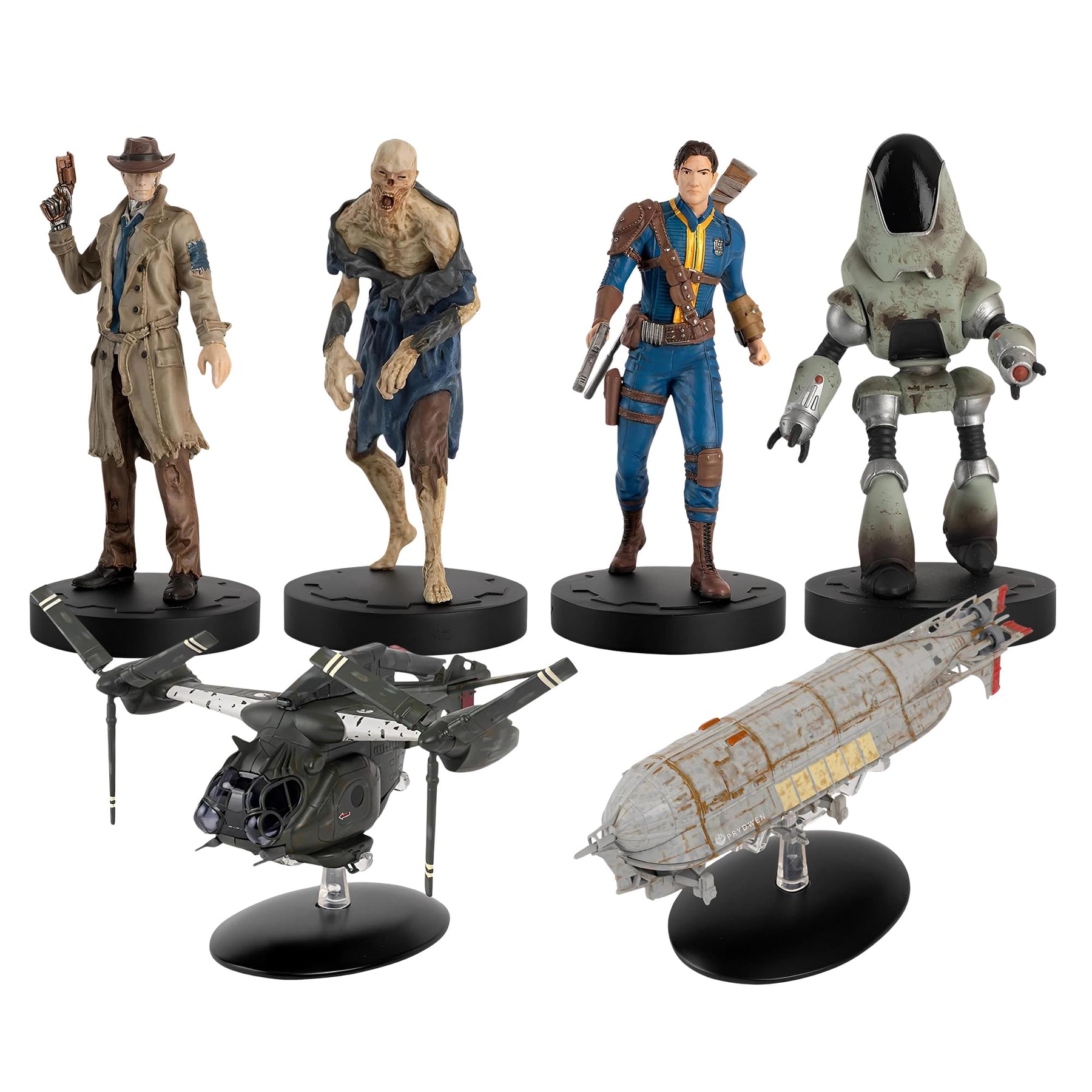 Eaglemoss Fallout 1:16 Scale Figure Set of 6 Brand New Original Packaging