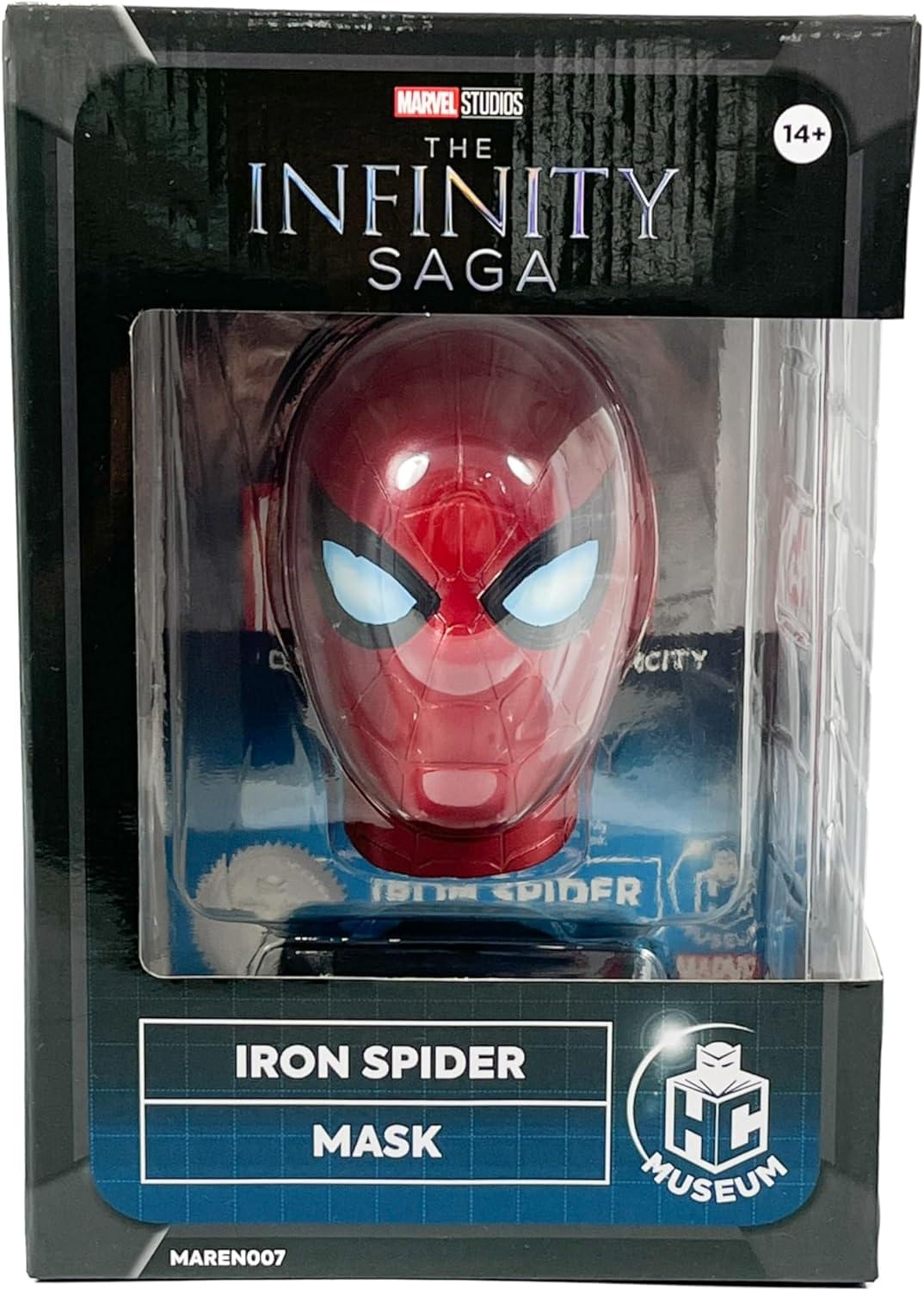 Eaglemoss Marvel Museum Scaled Replica | Iron Spider-Man Mask