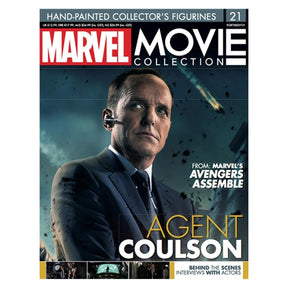 Eaglemoss Marvel Movie Collection Magazine Issue #21 Avengers Agent Coulsen