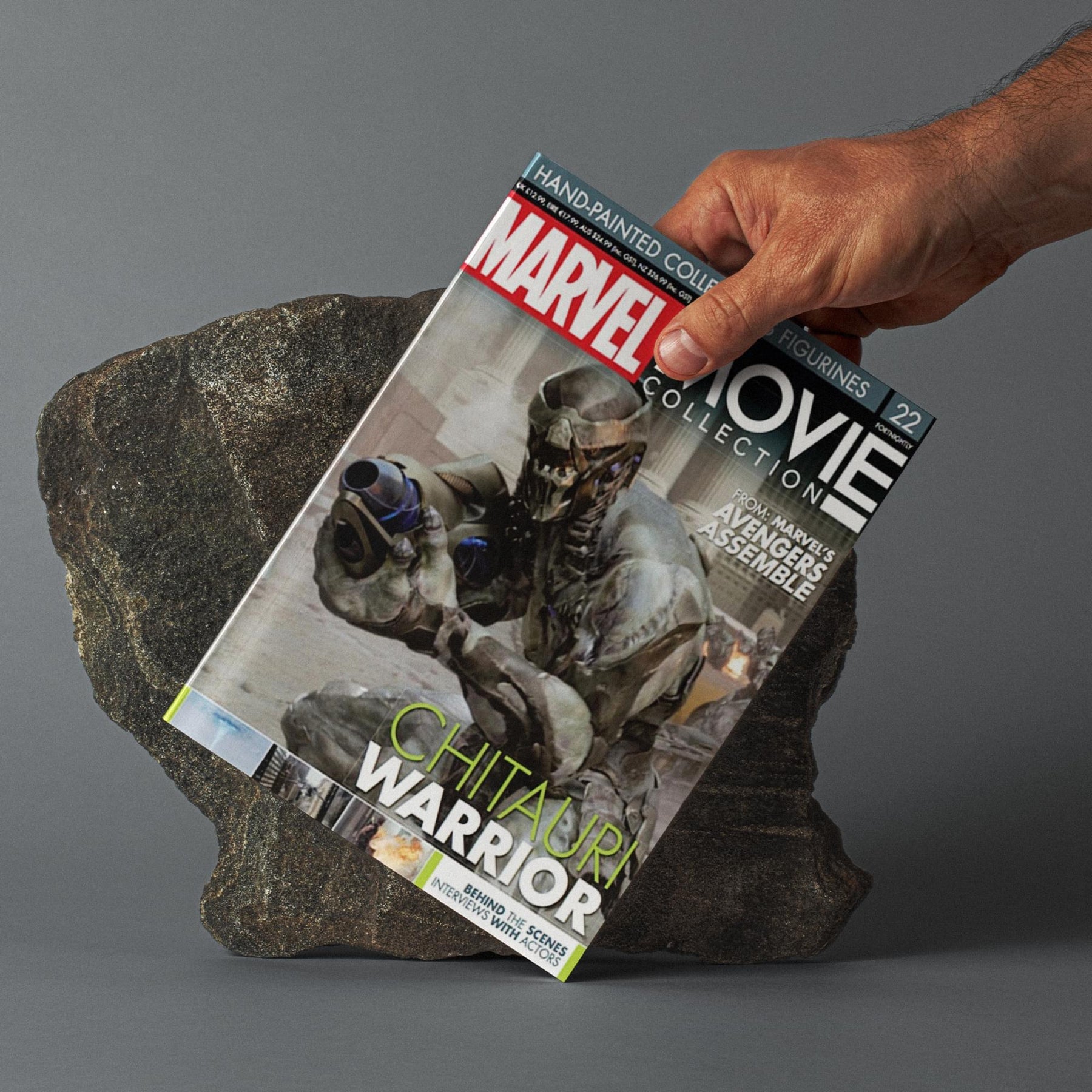 Eaglemoss Marvel Movie Collection Magazine Issue #22 Chitauri Warrior