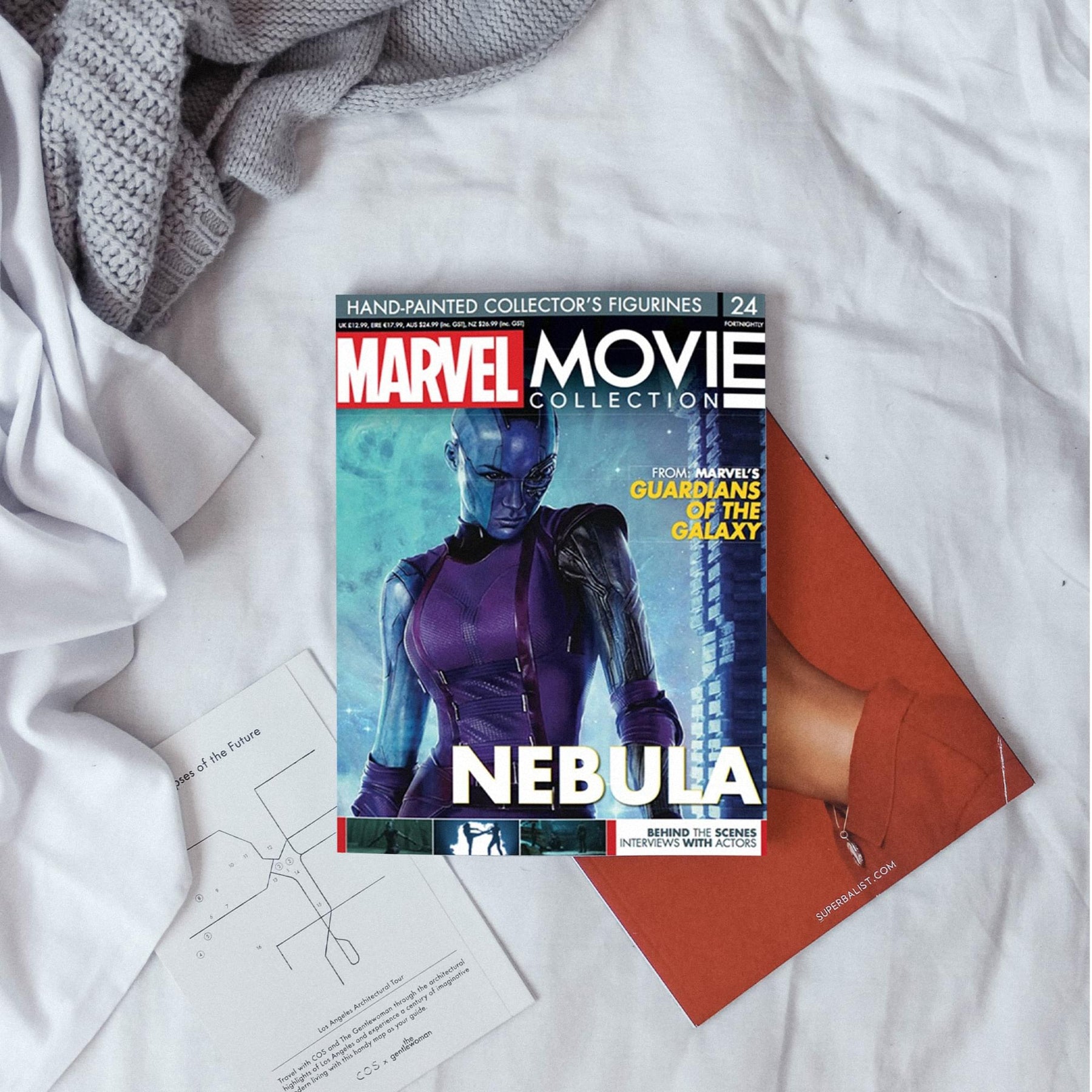 Eaglemoss Marvel Movie Collection Magazine Issue #24 Nebula