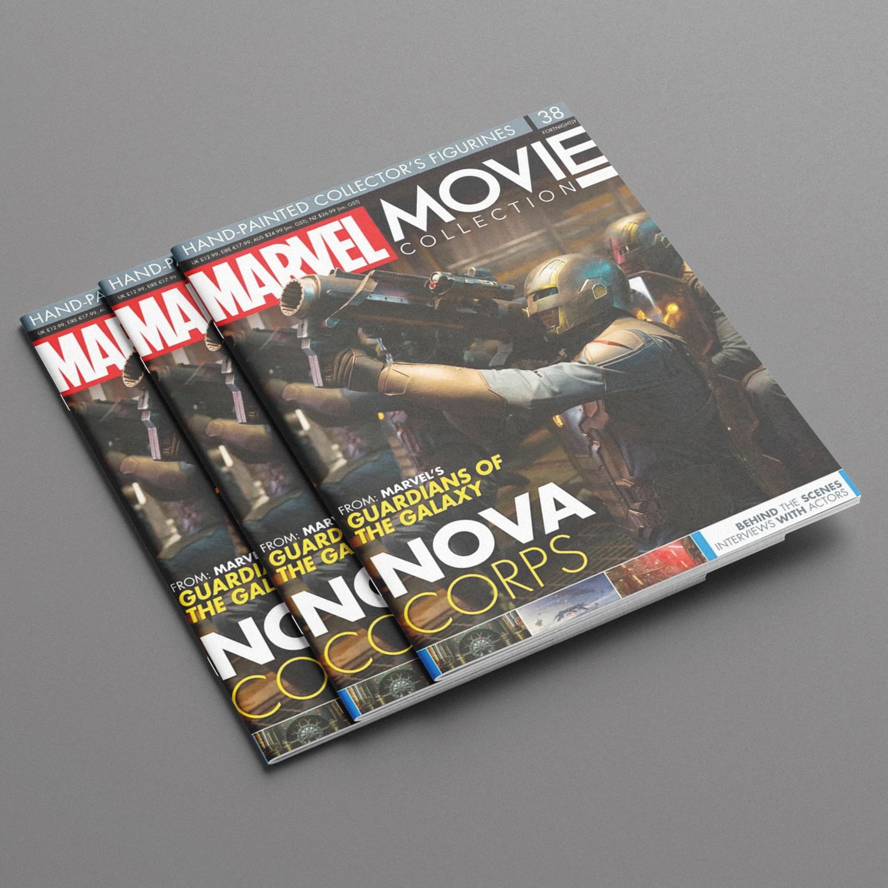 Eaglemoss Marvel Movie Collection Magazine Issue #38 Nova Corps