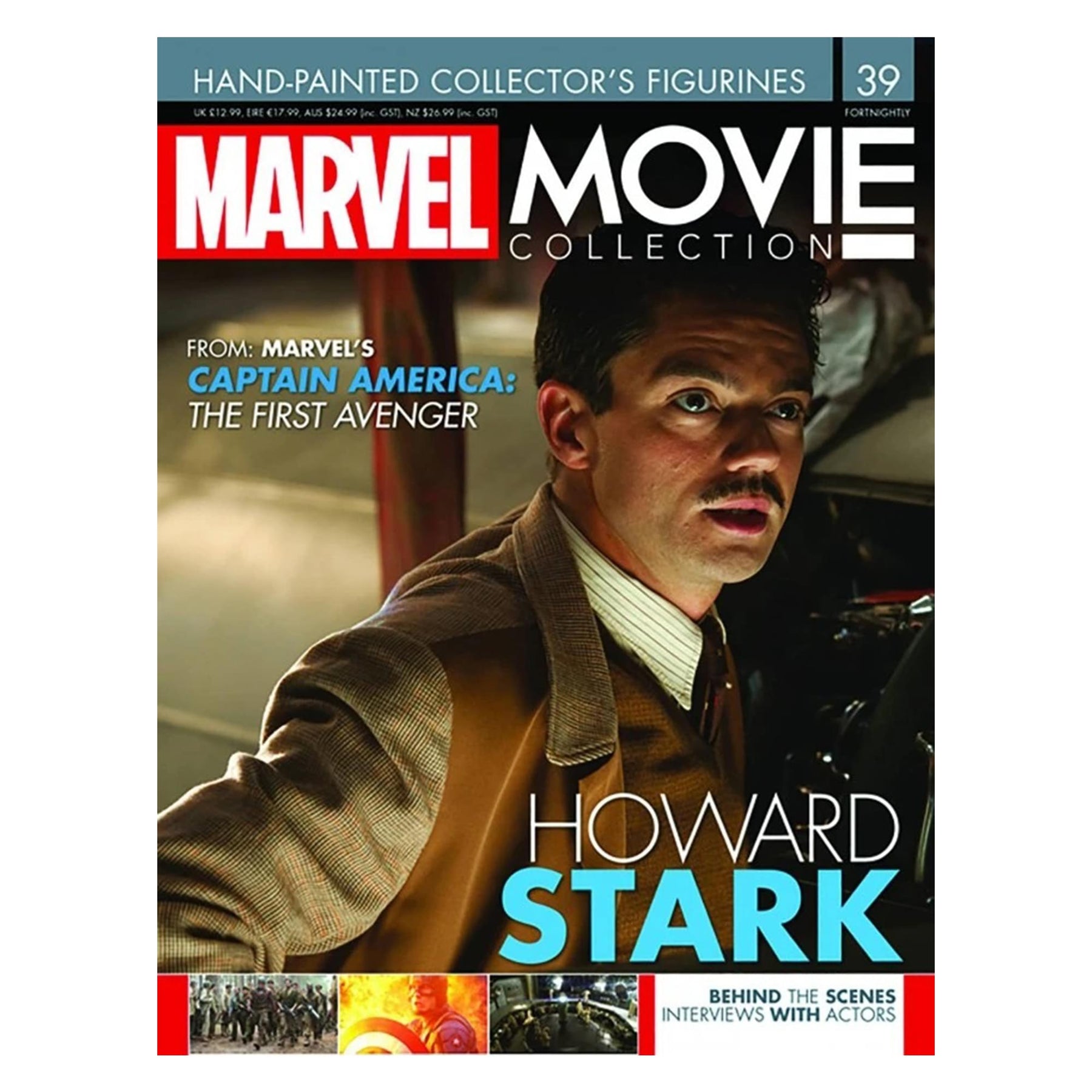 Eaglemoss Marvel Movie Collection Magazine Issue #39 Howard Stark