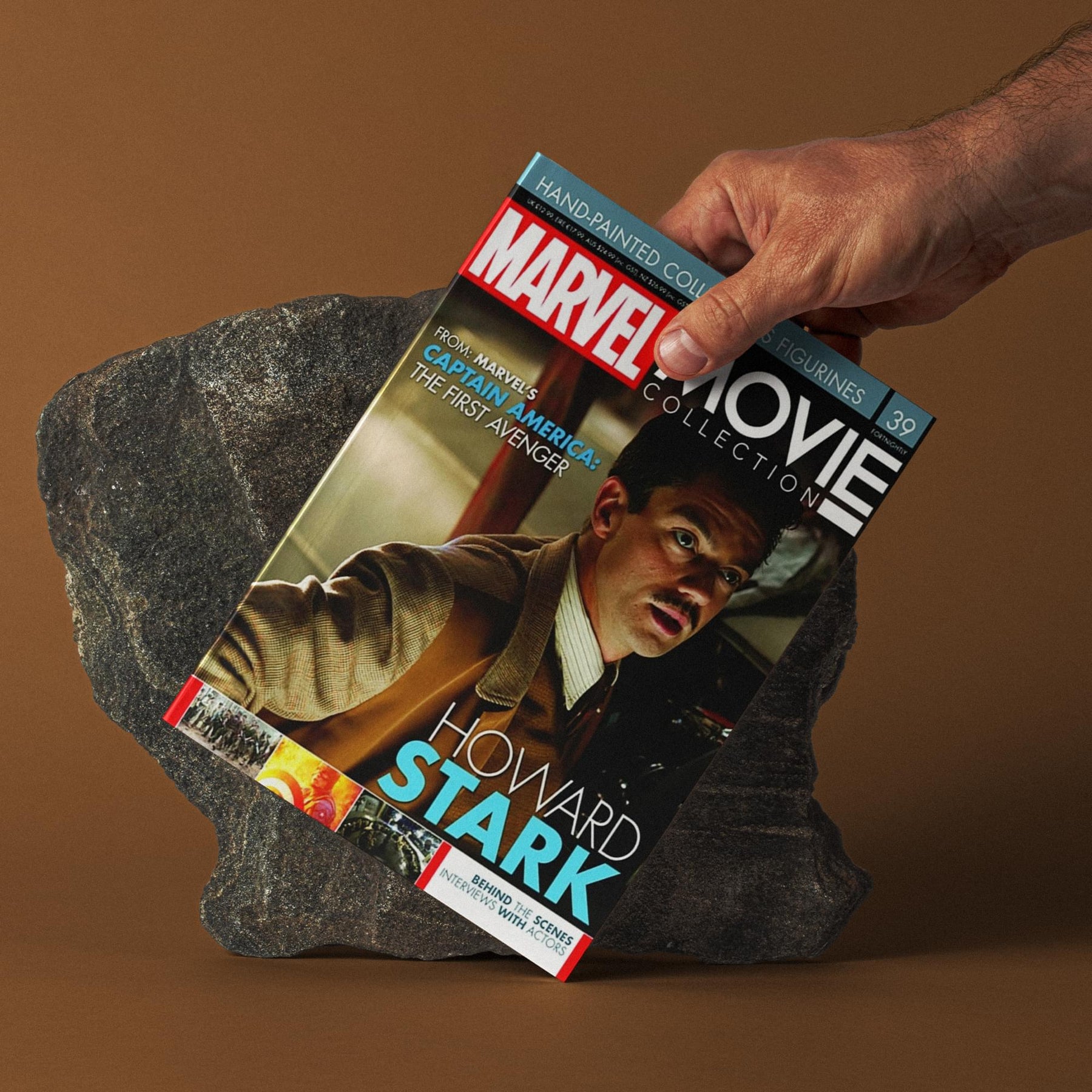 Eaglemoss Marvel Movie Collection Magazine Issue #39 Howard Stark