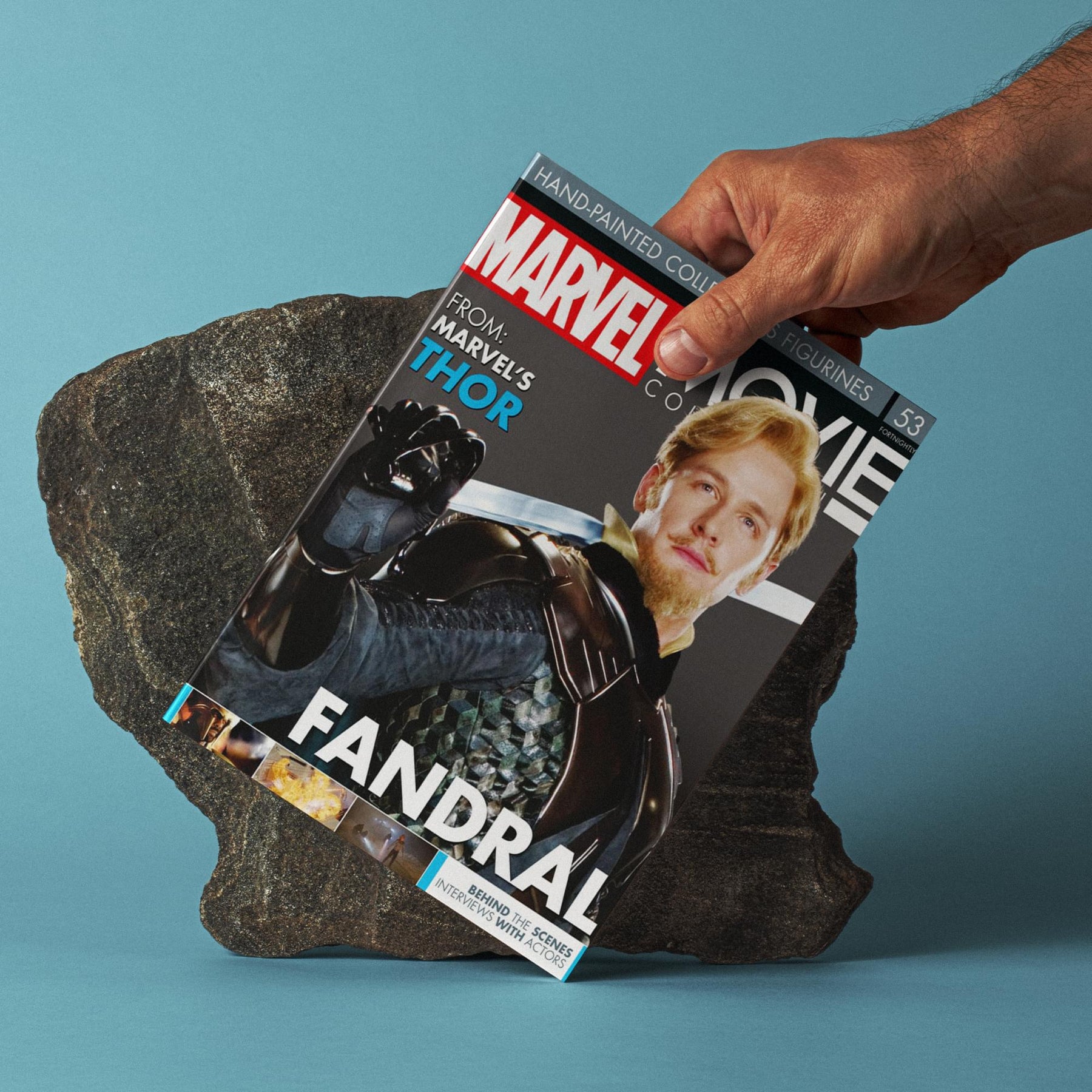 Eaglemoss Marvel Movie Collection Magazine Issue #53 Fandral