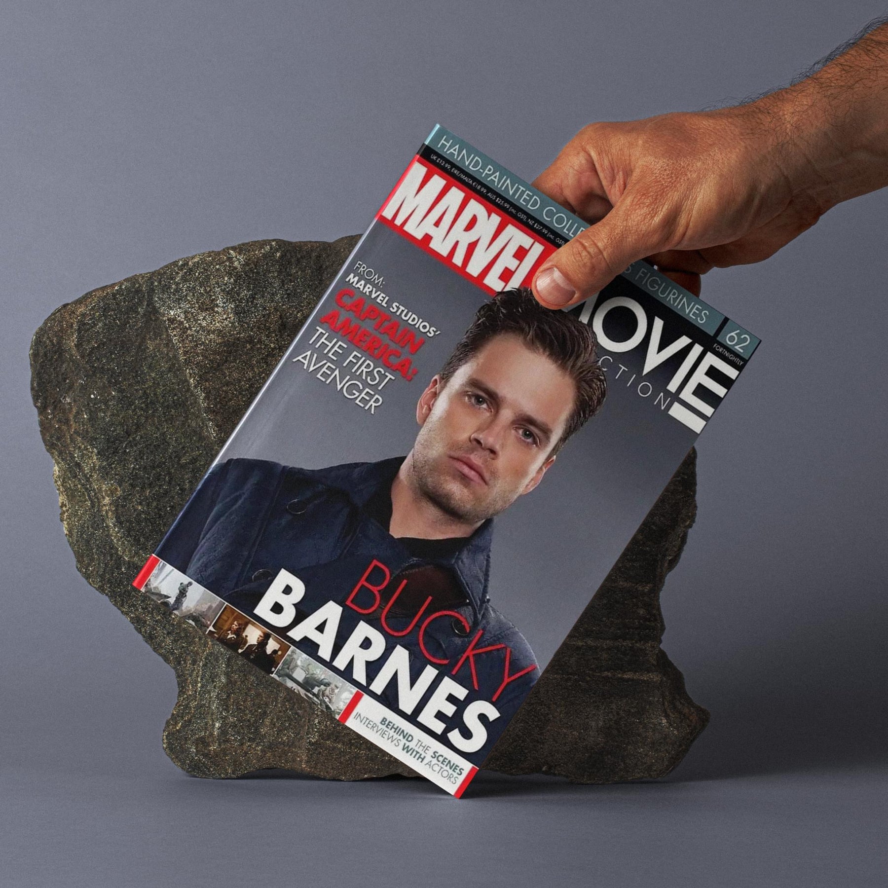 Eaglemoss Marvel Movie Collection Magazine Issue #62 Bucky