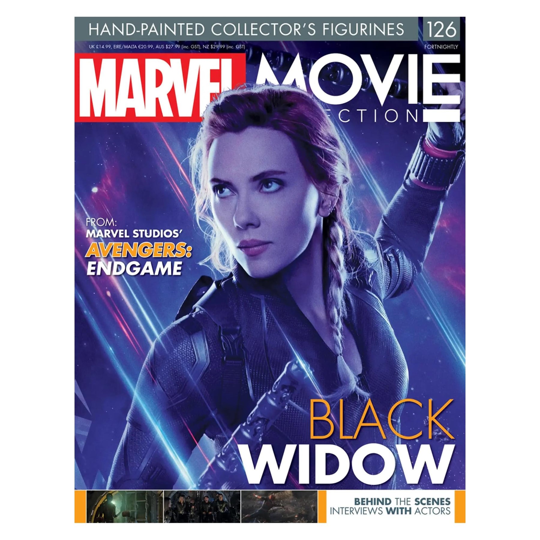 Eaglemoss Marvel Movie Collection Magazine Issue #126 Endgame Black Widow