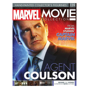 Eaglemoss Marvel Movie Magazine Issue #139 Captain Marvel Agent Coulson