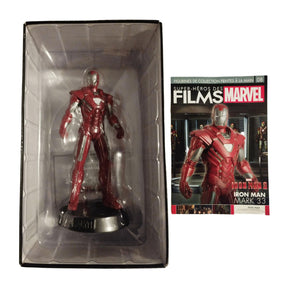 Eaglemoss Marvel Movie 1:16 Figurine Iron Man Mark 33 Silver Centurion