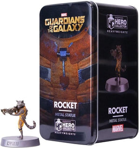 Eaglemoss Marvel Heavyweights 1:18 Metal Statue | Rocket Racoon