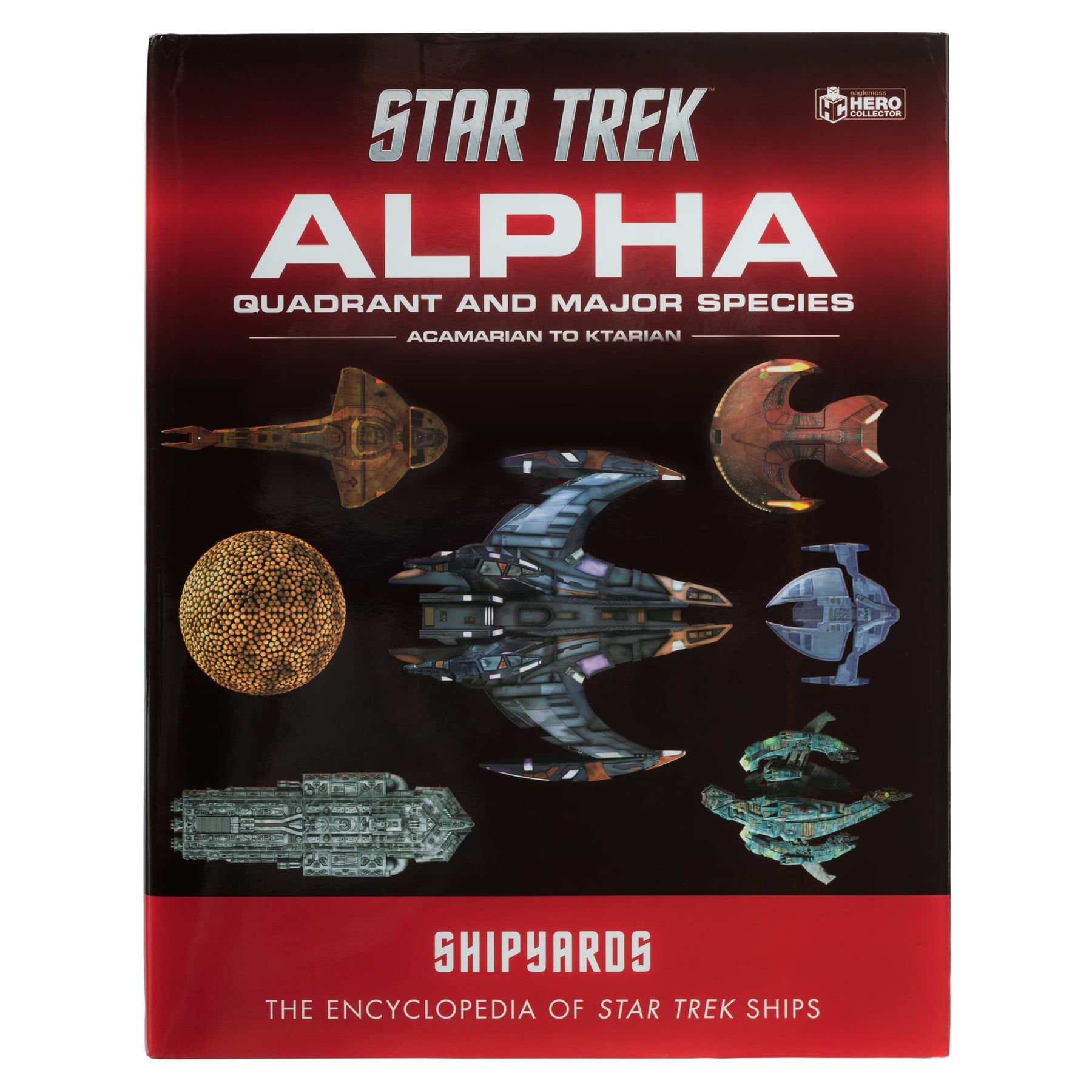 Eaglemoss Star Trek Shipyards Book | Alpha Quadrant and Major Species