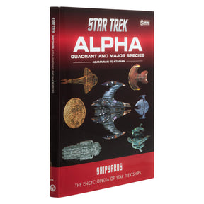 Eaglemoss Star Trek Shipyards Book | Alpha Quadrant and Major Species