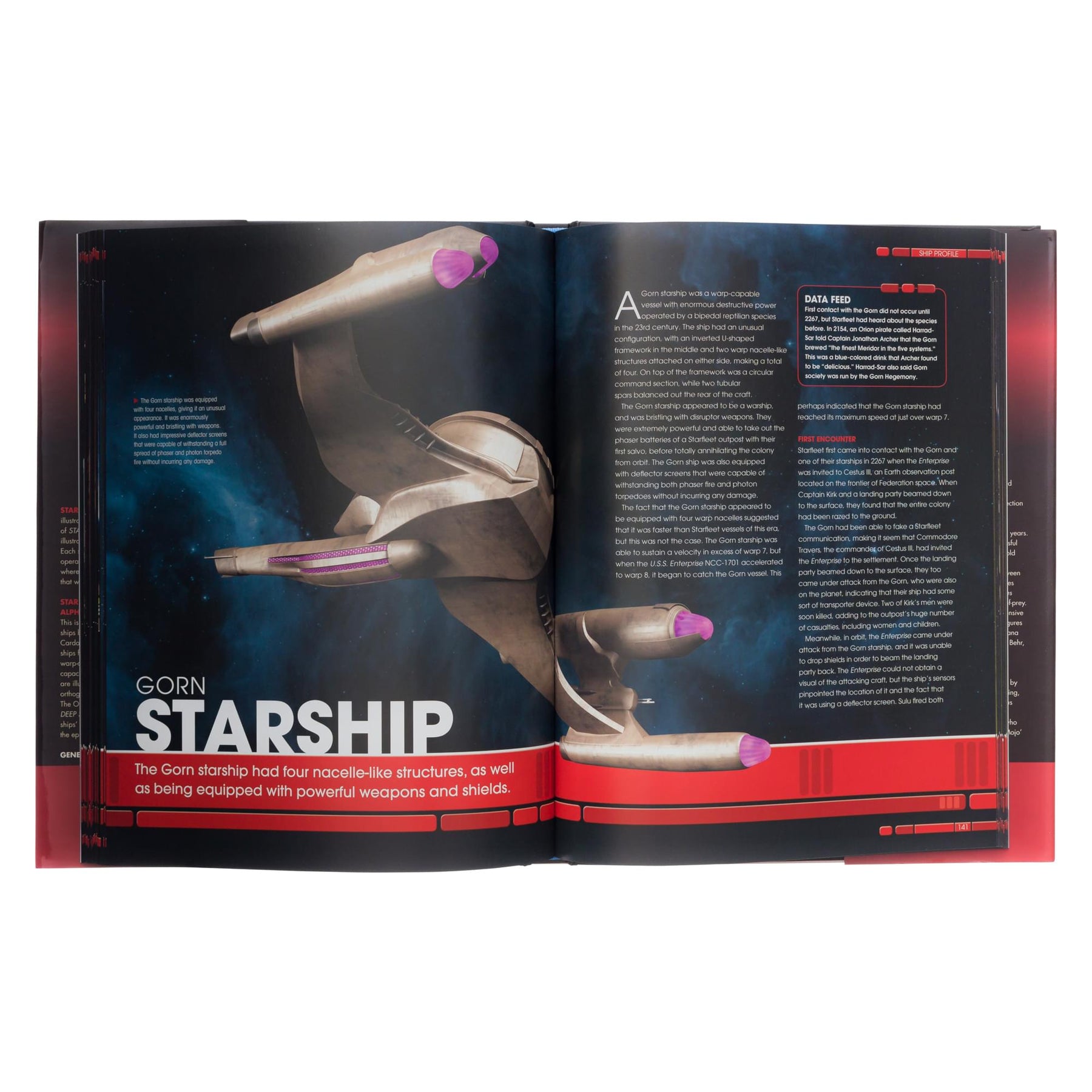 Eaglemoss Star Trek Shipyards Book | Alpha Quadrant and Major Species