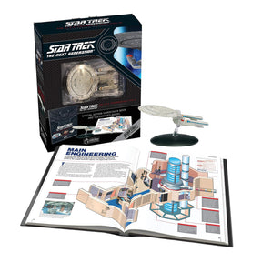 Eaglemoss Star Trek Illustrated Collectible Ship USS Enterprise NCC-1701-D