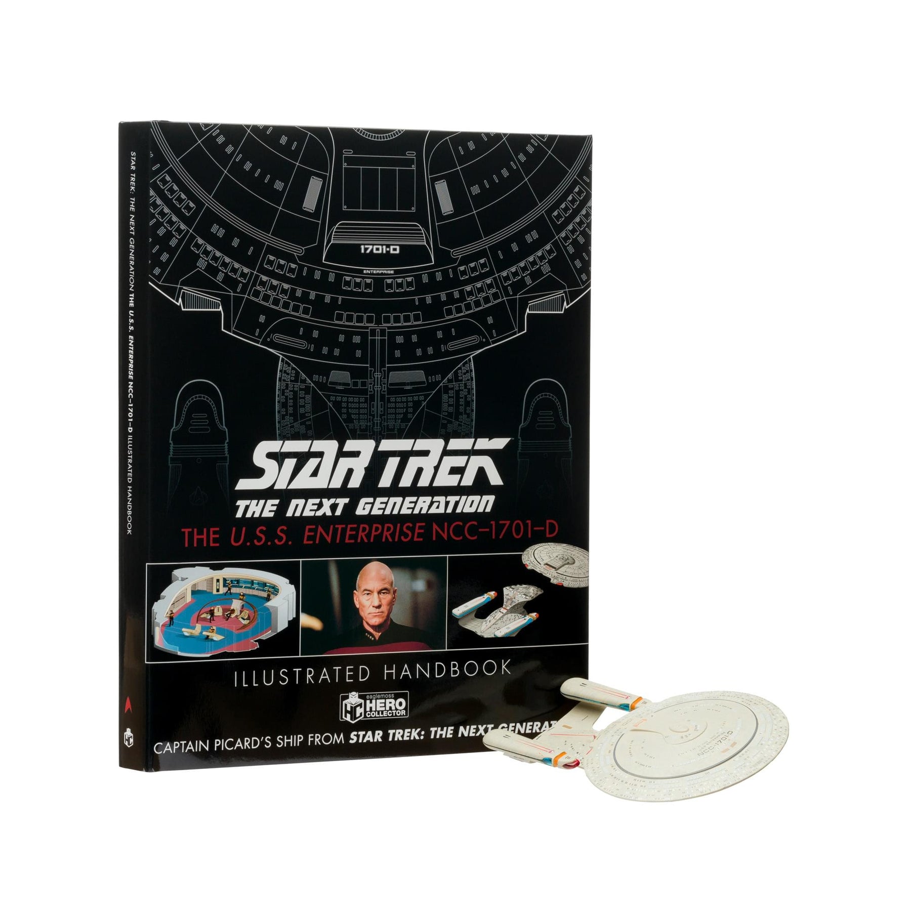 Eaglemoss Star Trek Illustrated Collectible Ship USS Enterprise NCC-1701-D