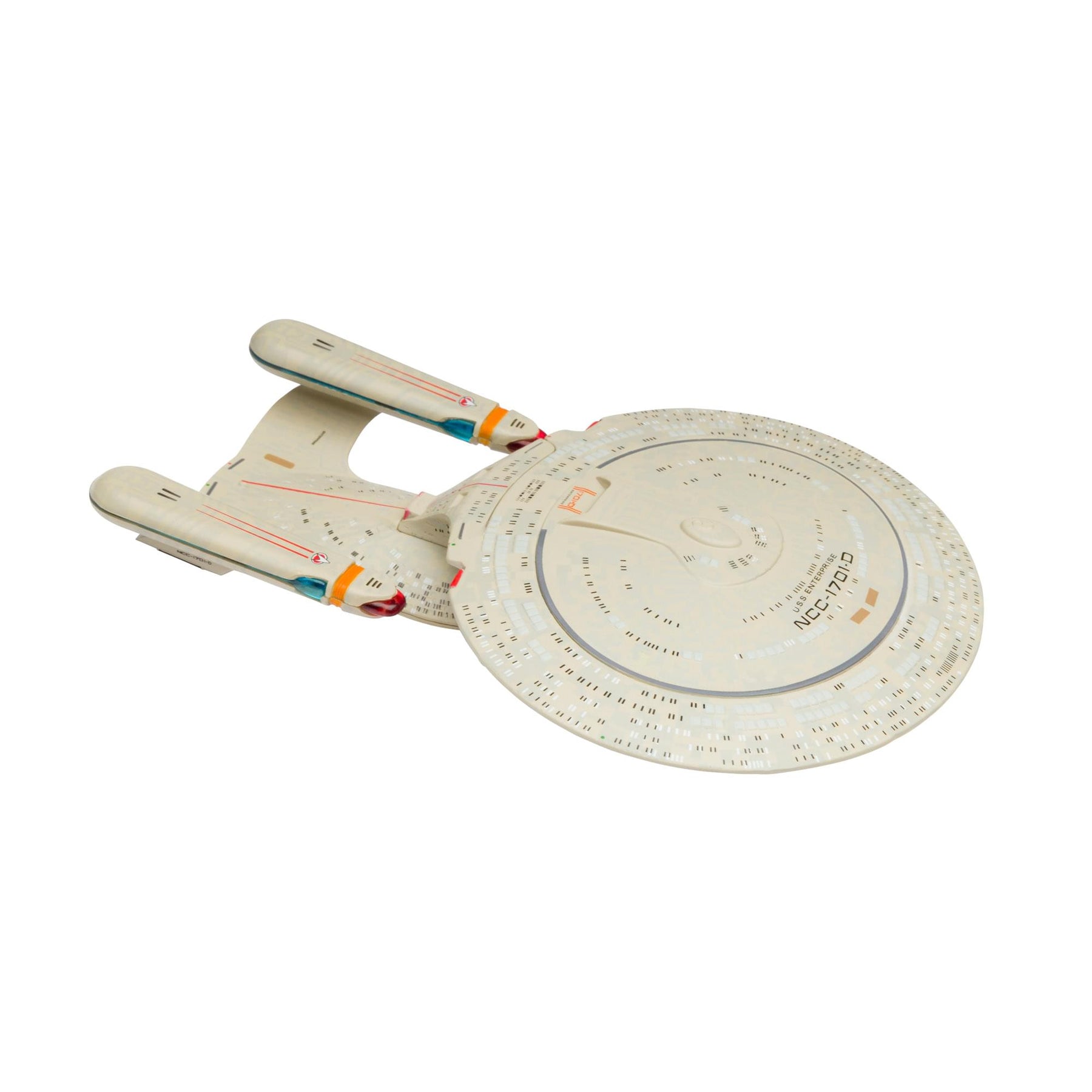 Eaglemoss Star Trek Illustrated Collectible Ship USS Enterprise NCC-1701-D