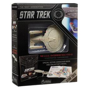 Eaglemoss Star Trek Illustrated Collectible Ship USS Enterprise NCC-1701-D