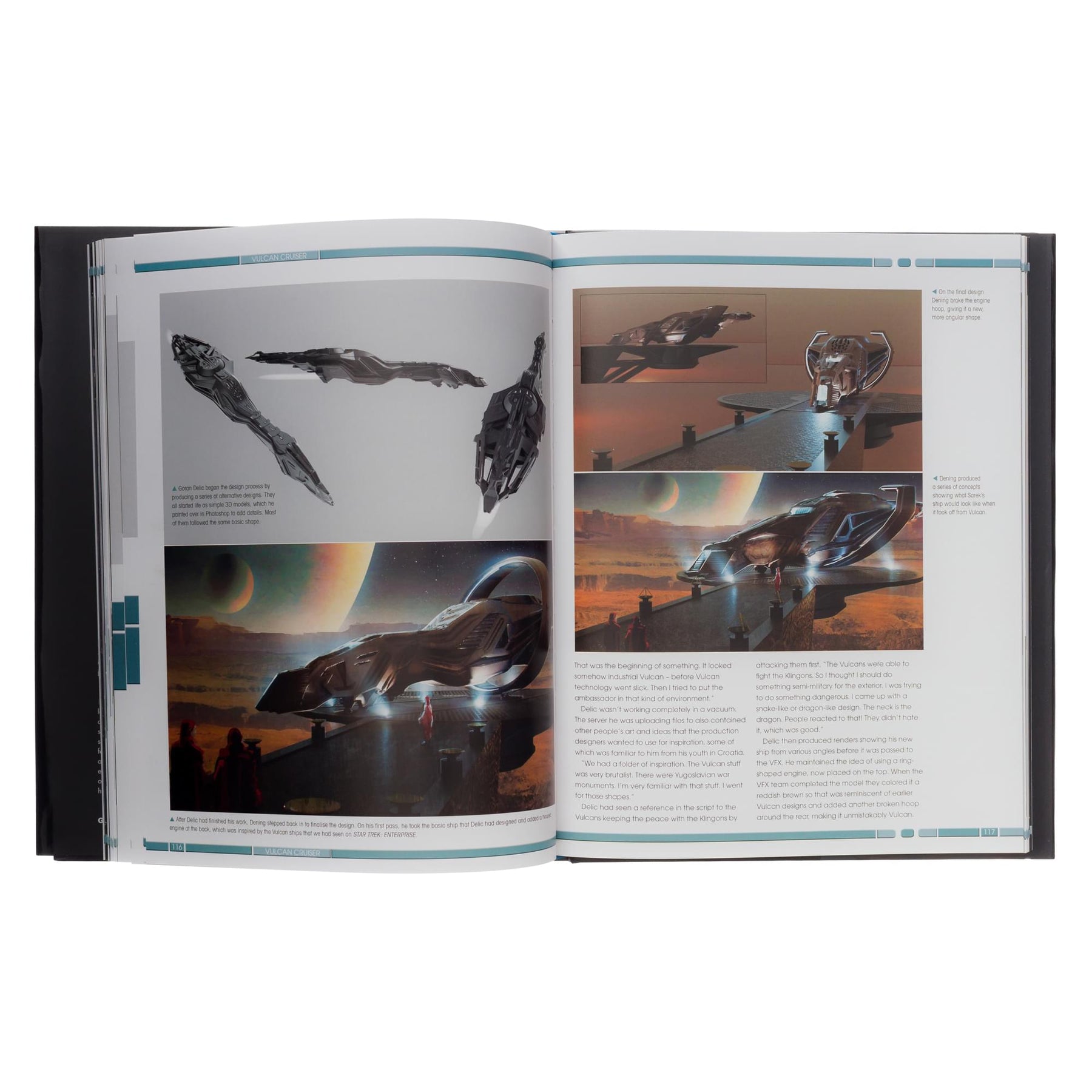 Eaglemoss Star Trek Designing Starships Book | Discovery