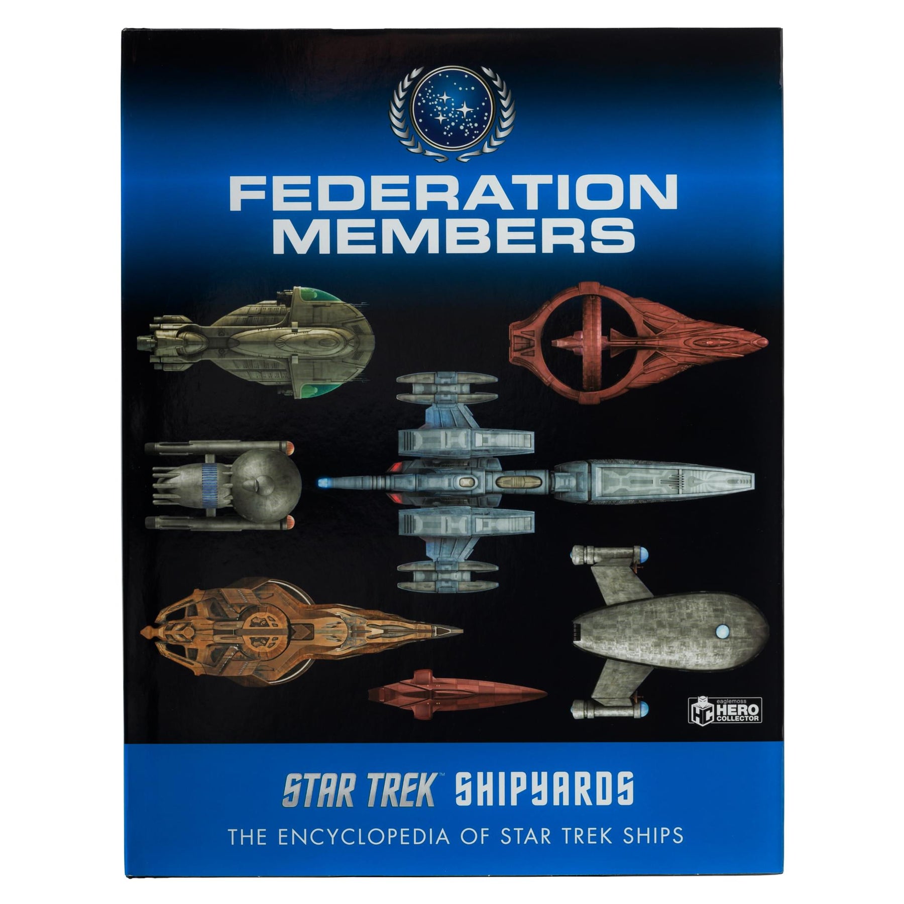 Eaglemoss Star Trek Shipyards Book | Federation Members