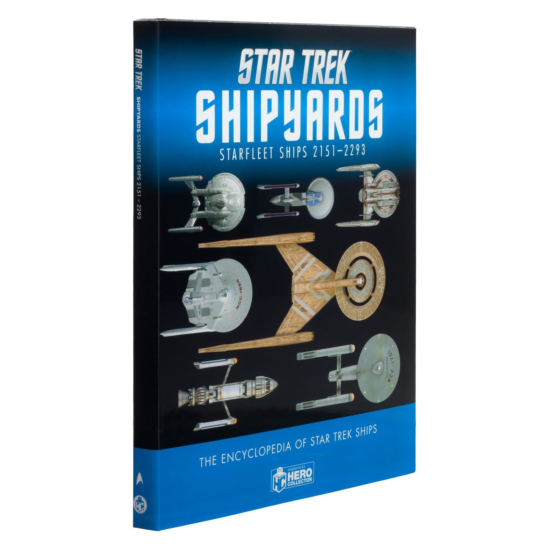 Eaglemoss Star Trek Shipyards Book | Starfleet Starships 2151-2293 Vol 1