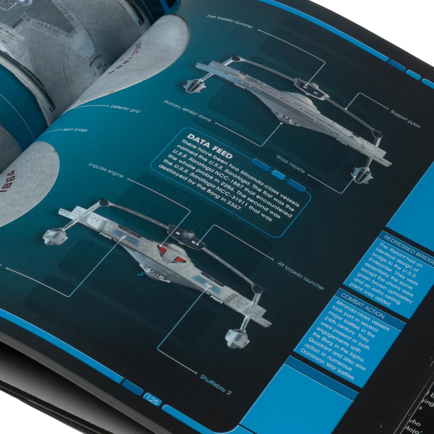 Eaglemoss Star Trek Shipyards Book | Starfleet Starships 2151-2293 Vol 1