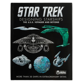 Eaglemoss Star Trek Designing Starships Book | Voyager and Beyond Volume 2