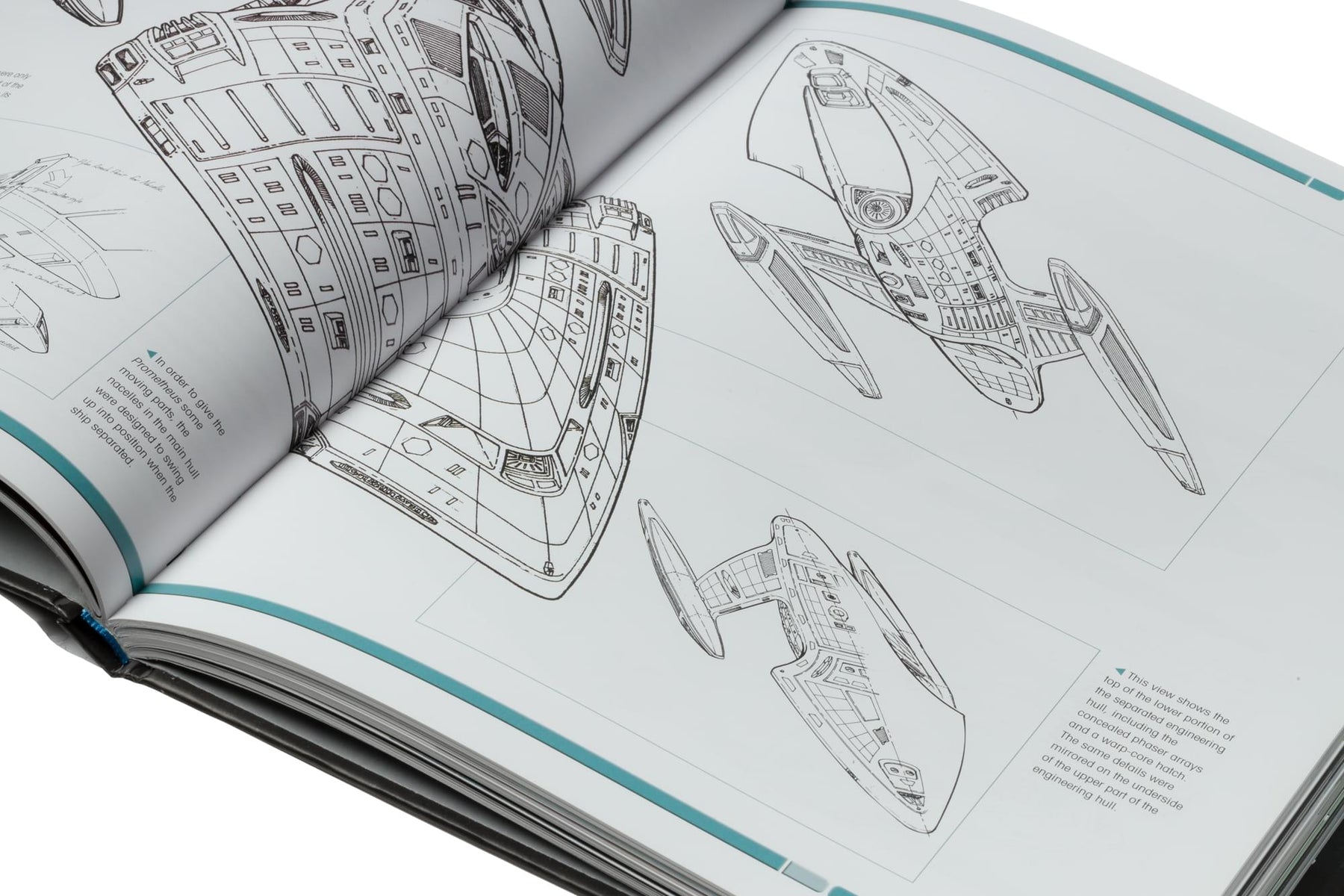 Eaglemoss Star Trek Designing Starships Book | Voyager and Beyond Volume 2