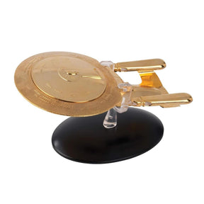 Eaglemoss Star Trek Starship Replica | Gold Plated Enterprise 1701 XL