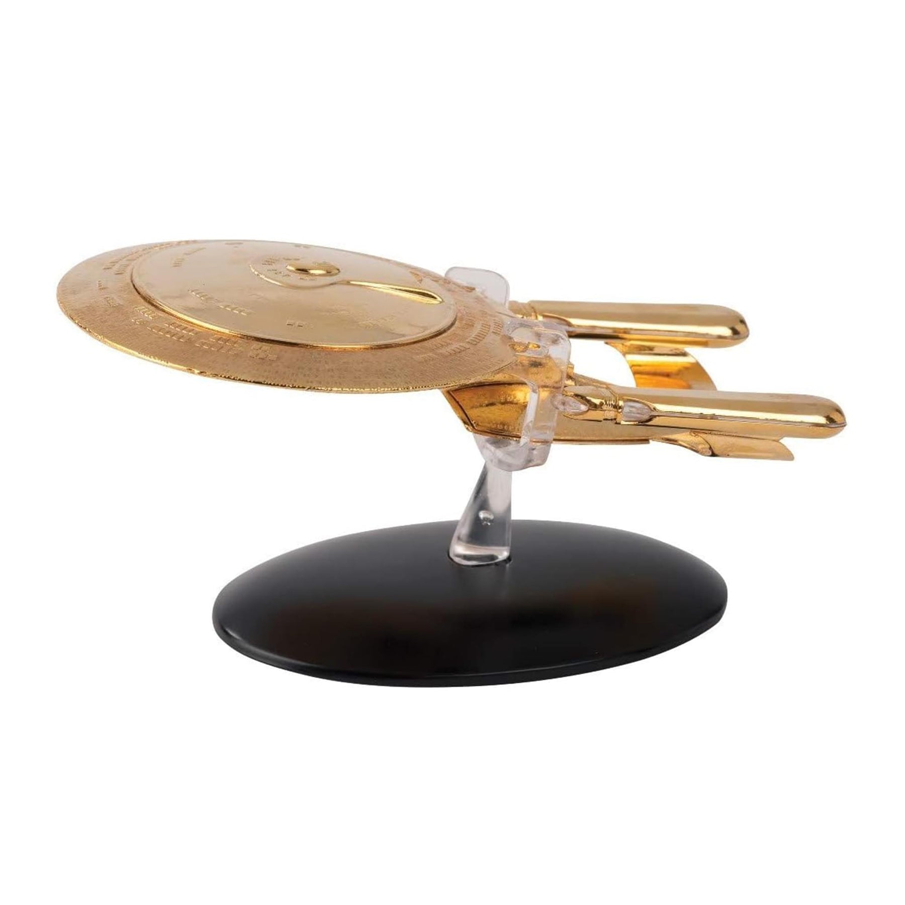 Eaglemoss Star Trek Starship Replica | Gold Plated Enterprise 1701 XL