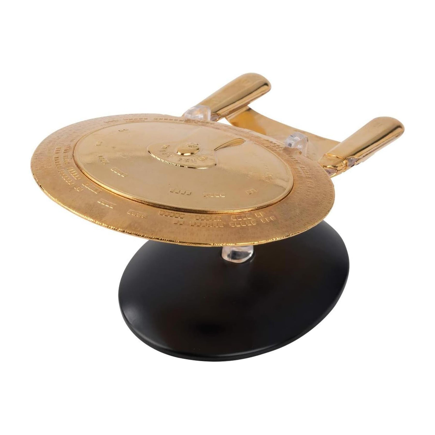 Eaglemoss Star Trek Starship Replica | Gold Plated Enterprise 1701 XL