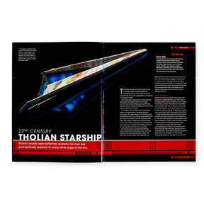 Eaglemoss Star Trek Starships Tholian Webspinner Magazine