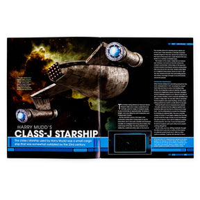 Eaglemoss Star Trek Starships Harry Mudds Class J Ship Magazine