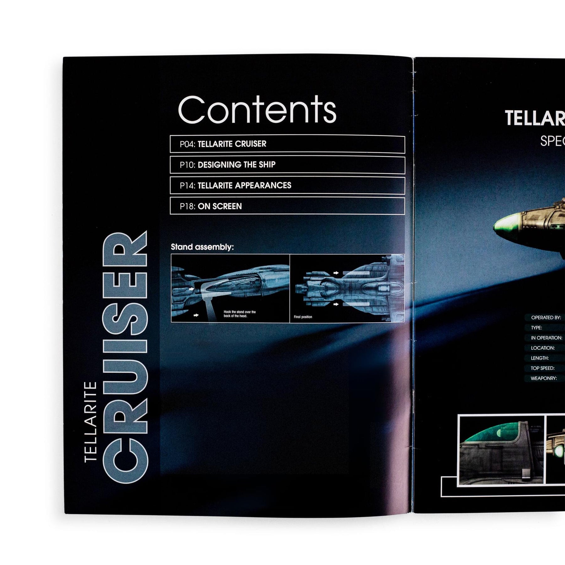 Eaglemoss Star Trek Starships Tellarite Cruiser Magazine