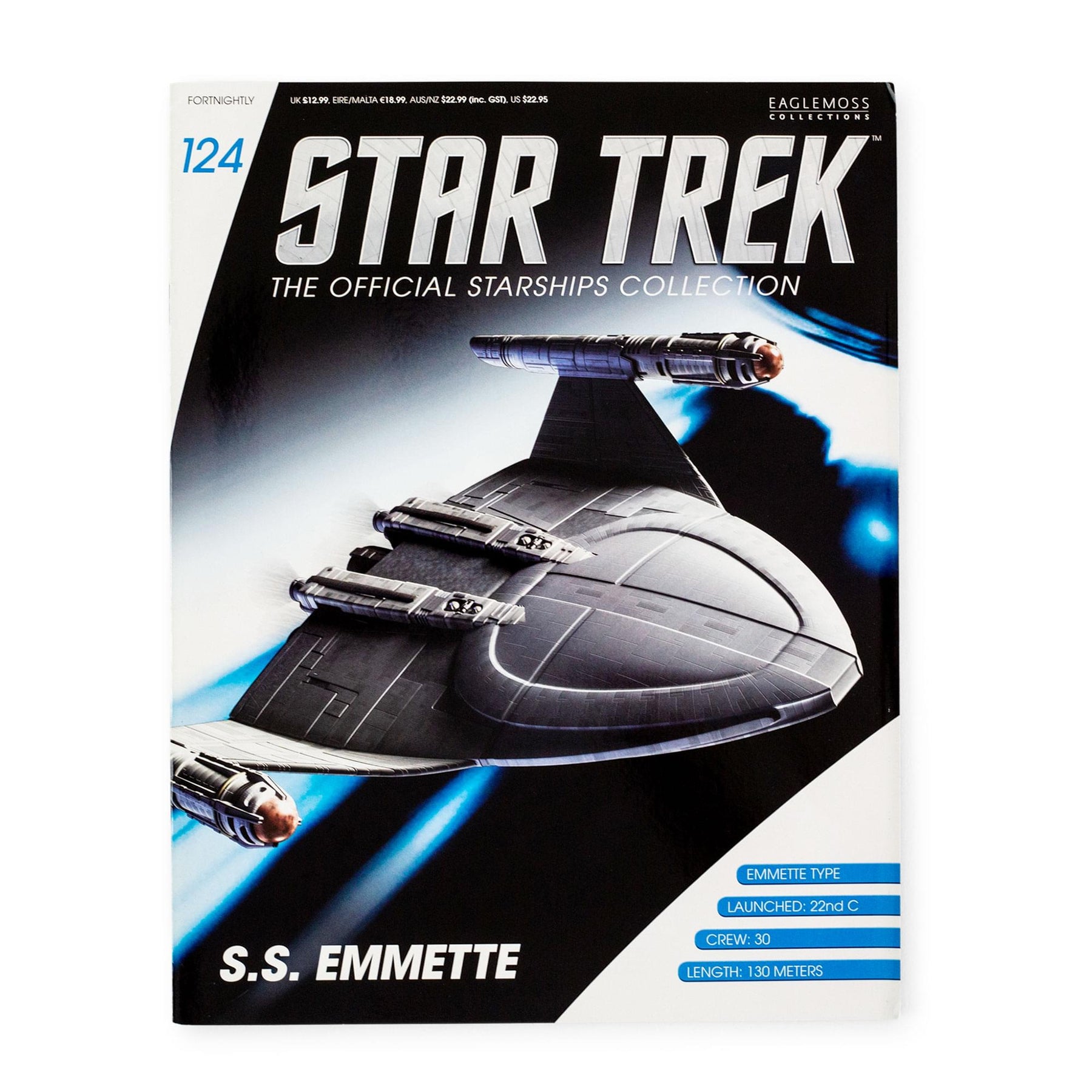 Eaglemoss Star Trek Starships SS Emette Magazine