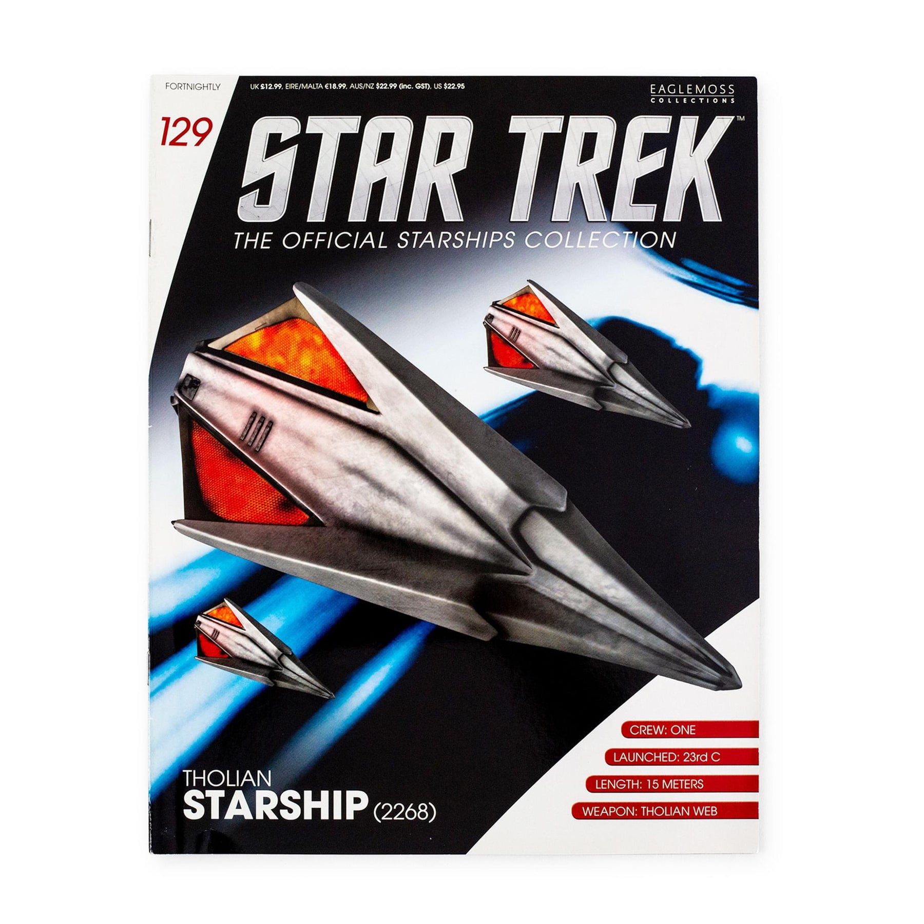 Eaglemoss Star Trek Starships Tholian Starship Magazine