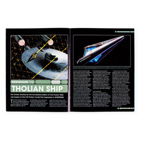 Eaglemoss Star Trek Starships Tholian Starship Magazine