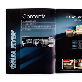 Eaglemoss Star Trek Starships Dalas Delta Flyer Magazine