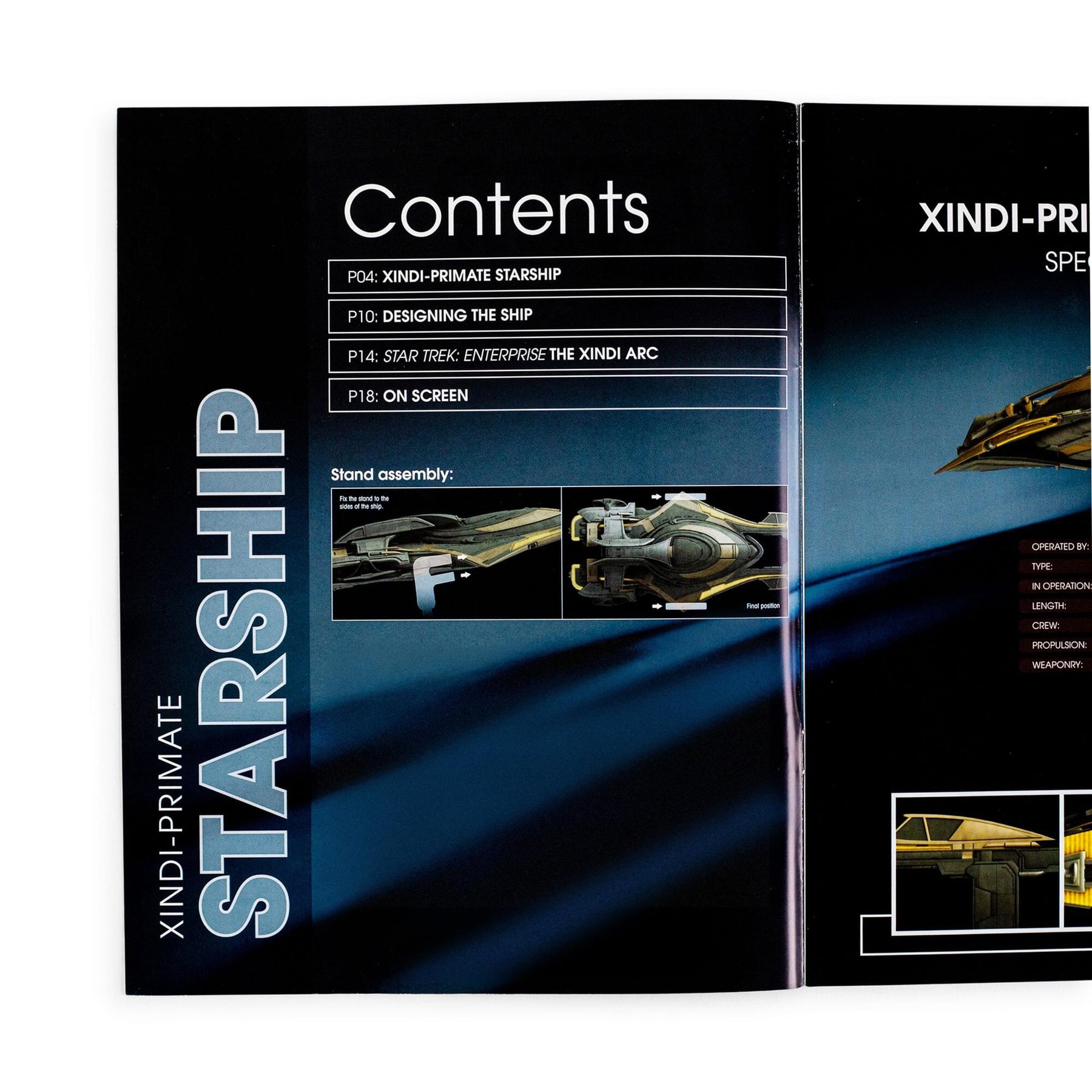 Eaglemoss Star Trek Starships USS Lantree Magazine