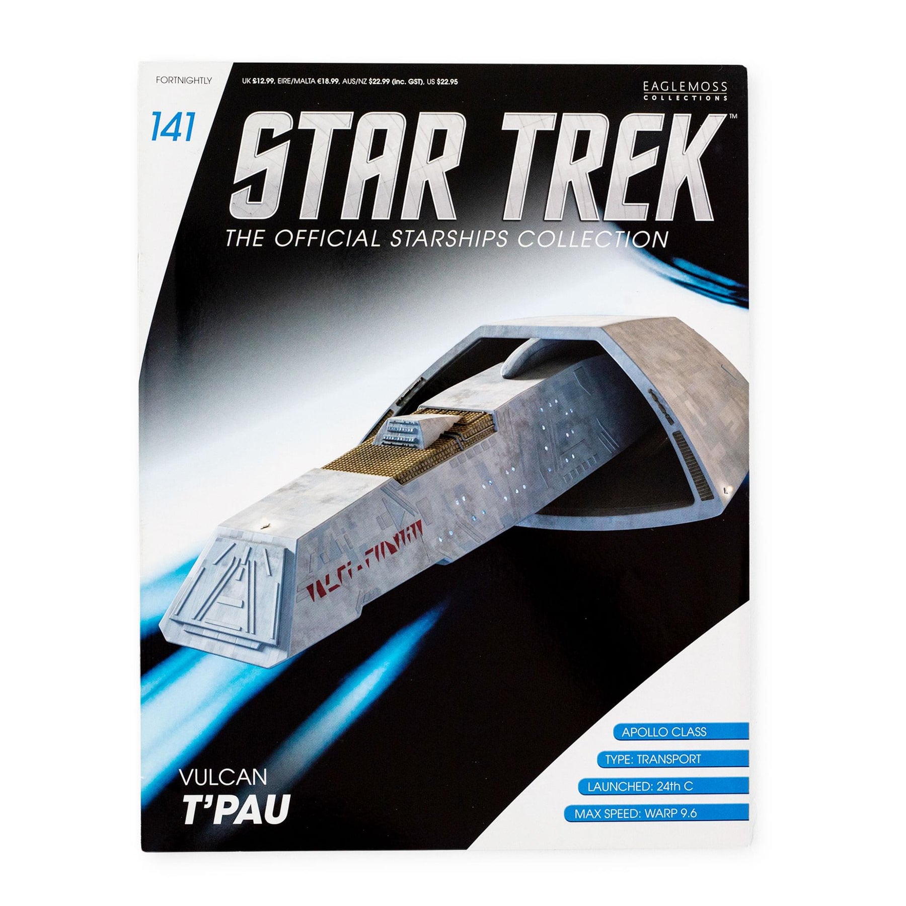 Eaglemoss Star Trek Starships TPau (Vulcan Apollo) Magazine