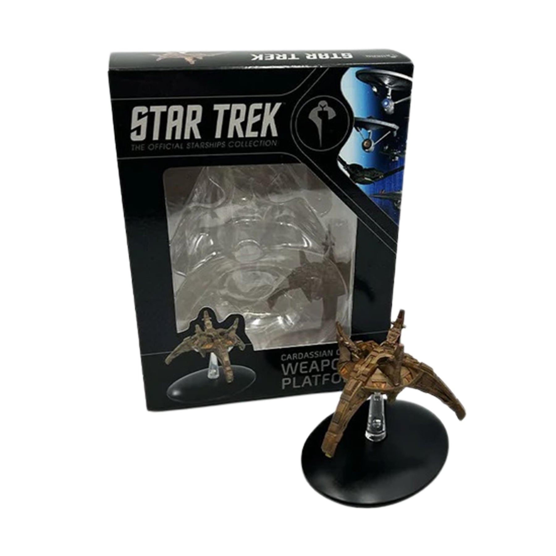 Eaglemoss Star Trek Starship Replica | Cardassian Weapon Platform