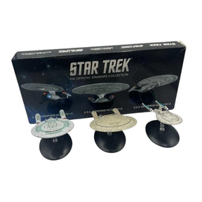 Eaglemoss Star Trek Starship Replica | USS Enterprise Set of 3