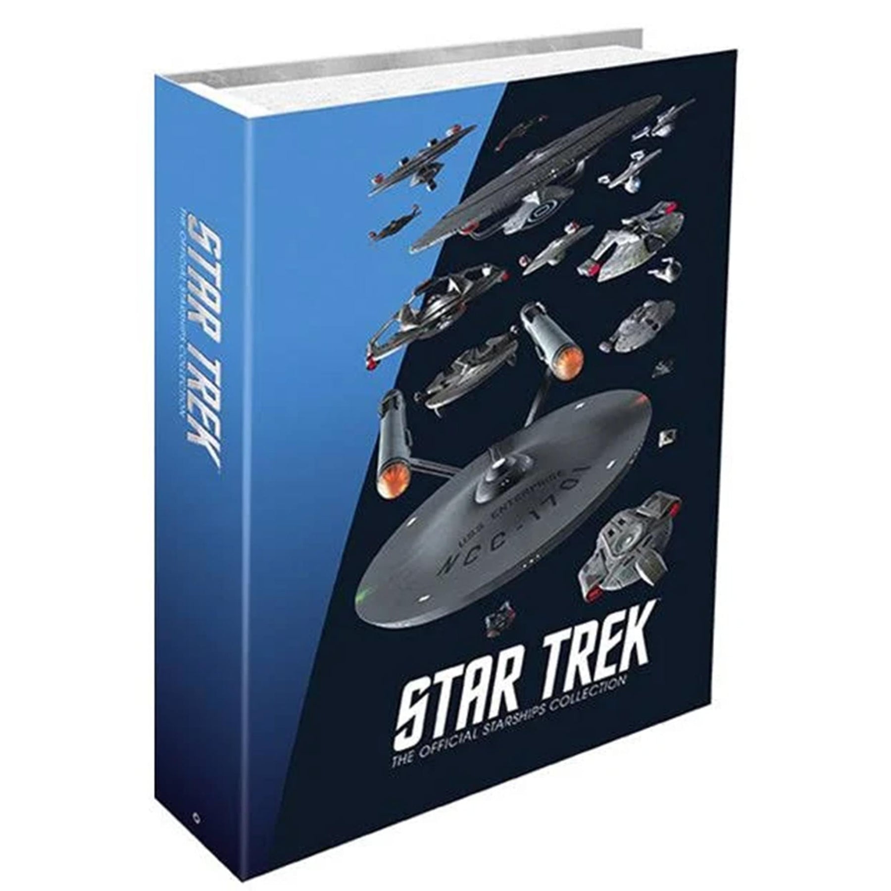 Eaglemoss Star Trek Official Starships Collection Binder | Blue Federation